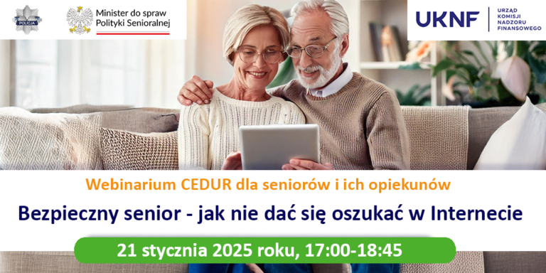 Read more about the article „Bezpieczny senior – jak nie dać się oszukać w Internecie”