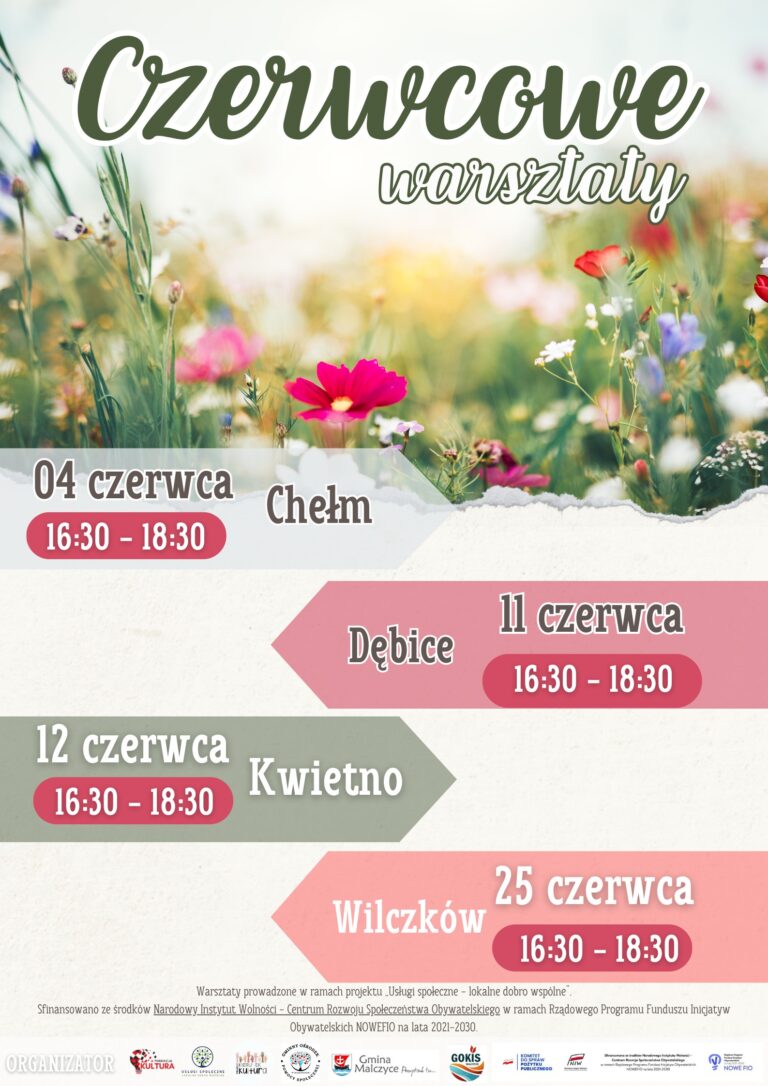 Świetlice podwórkowe w Gminie Malczyce